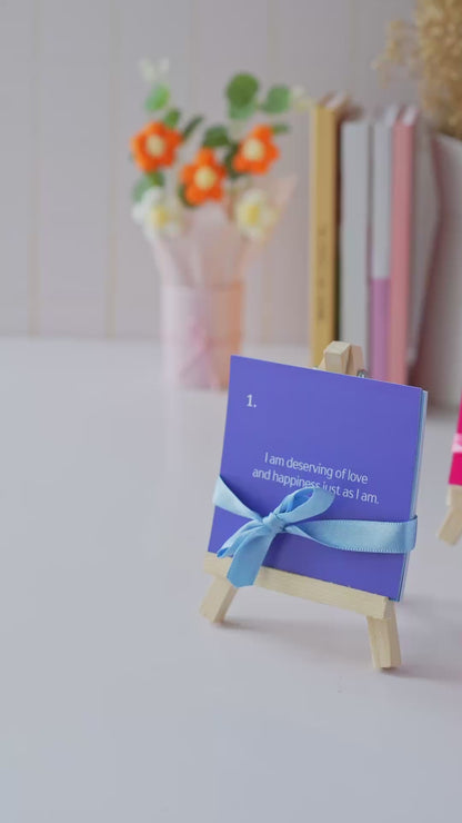 Affirmation Calendar - Pink and Blue
