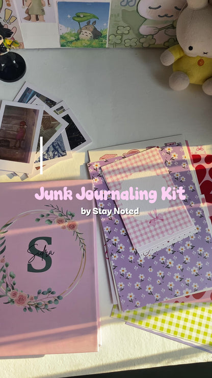 Junk Journaling Kit - A little box of Happiness