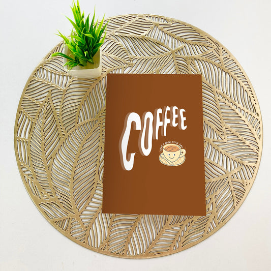 Softcover  Notebook - Coffee